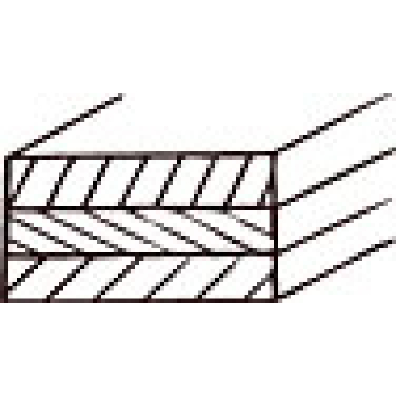Špaletový hranol BOROVICE 63 x 115 x 6000 mm CINK