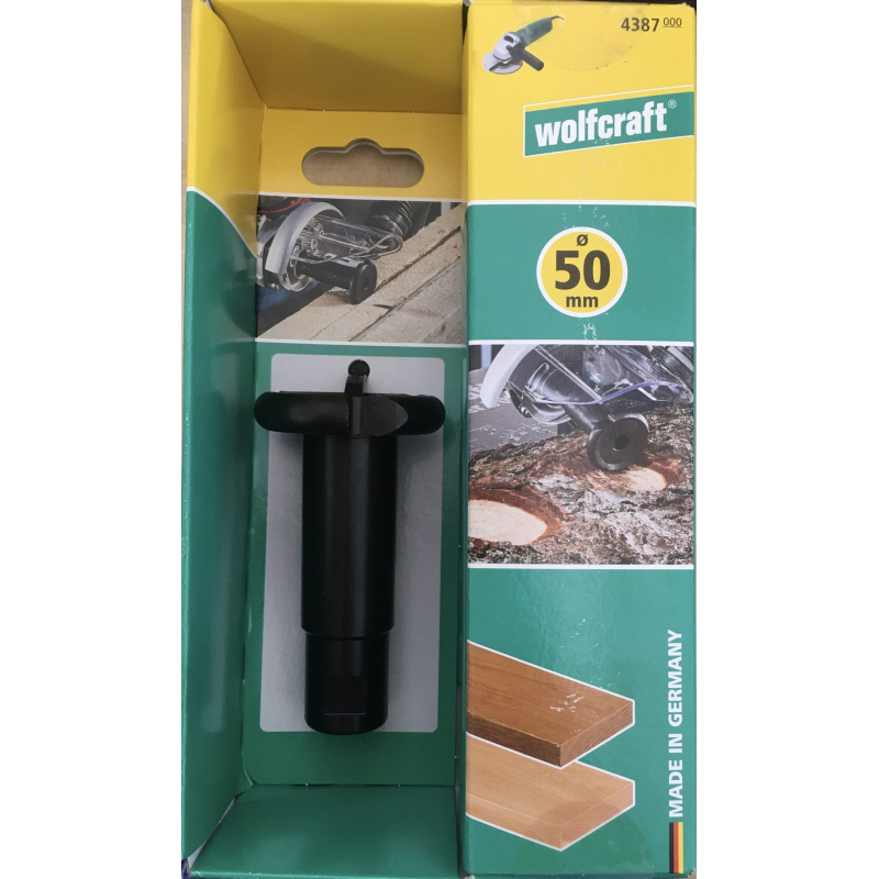 Wolfcraft frézovací kotouč pro úhlovou brusku, pr.50mm