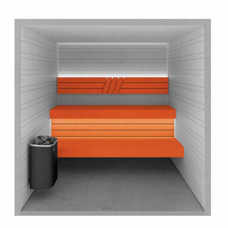 Saunový hranol A SHP Olše 28x90x2100 mm