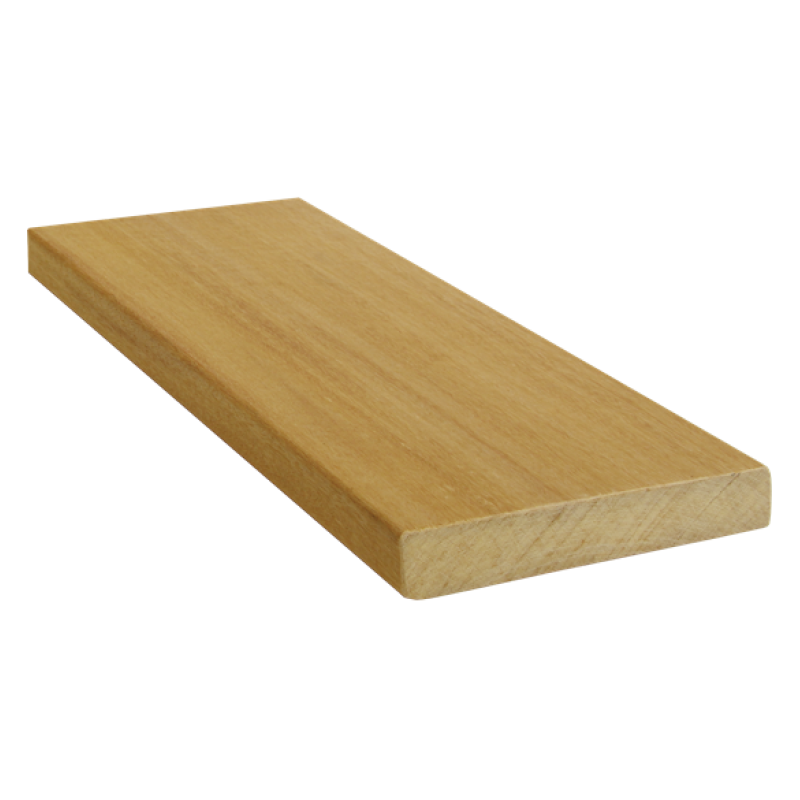 Terasová prkna Garapa 21 x 145 mm - délka 3,66 m hladká/hladká